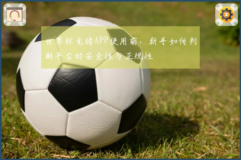 世界杯竞猜APP使用前，新手如何判断平台的安全性与正规性